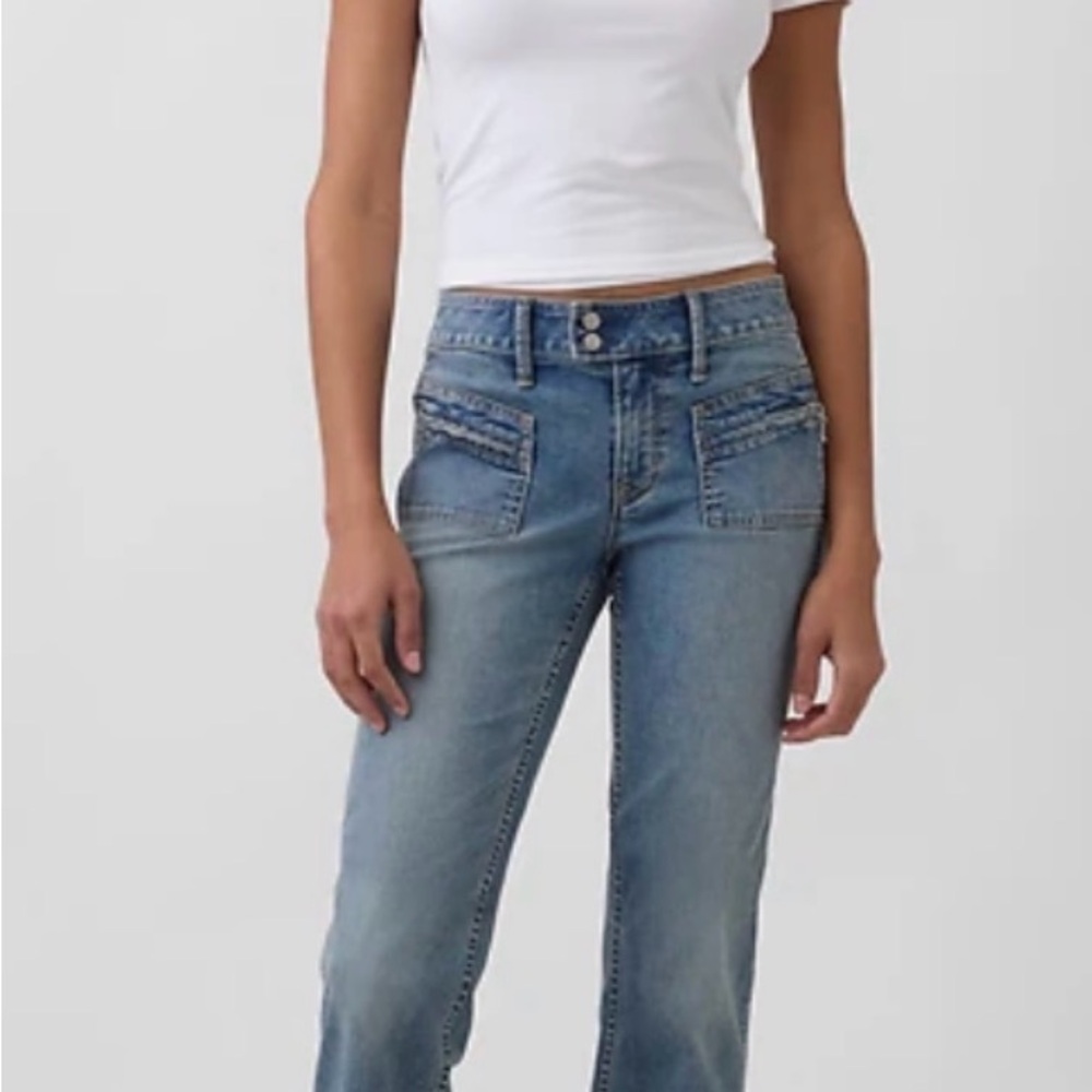 GAP Women's Low Rise Long & Lean Jeans
